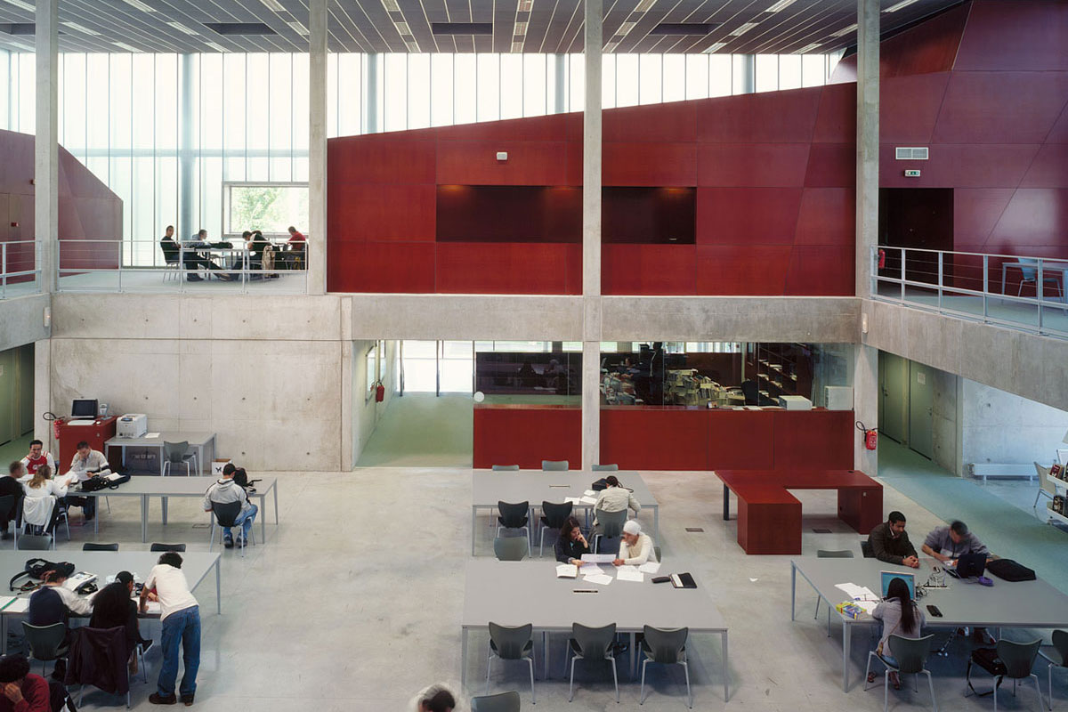 University Library of Sciences Lipsky Rollet architecture et environnement architecte florence lipsky pascal rollet paris france