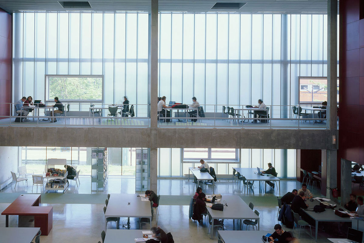 University Library of Sciences Lipsky Rollet architecture et environnement architecte florence lipsky pascal rollet paris france