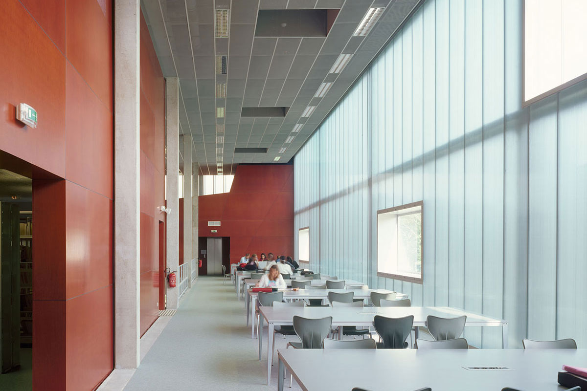 University Library of Sciences Lipsky Rollet architecture et environnement architecte florence lipsky pascal rollet paris france