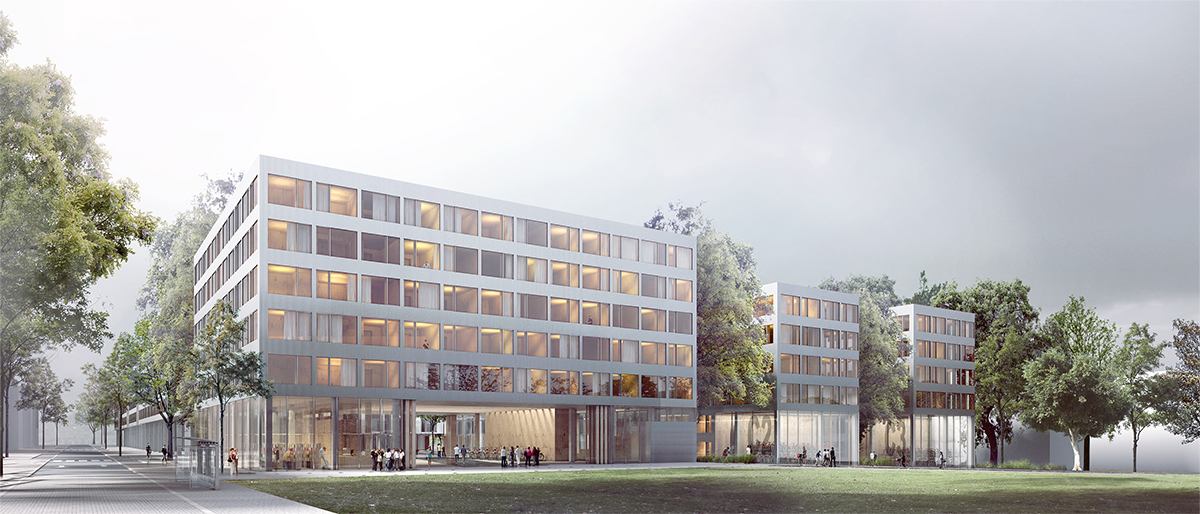 “Inhabiting the Campus”, student housing on the Paris-Saclay campus (competition) Lipsky Rollet architecture et environnement architecte florence lipsky pascal rollet paris france 