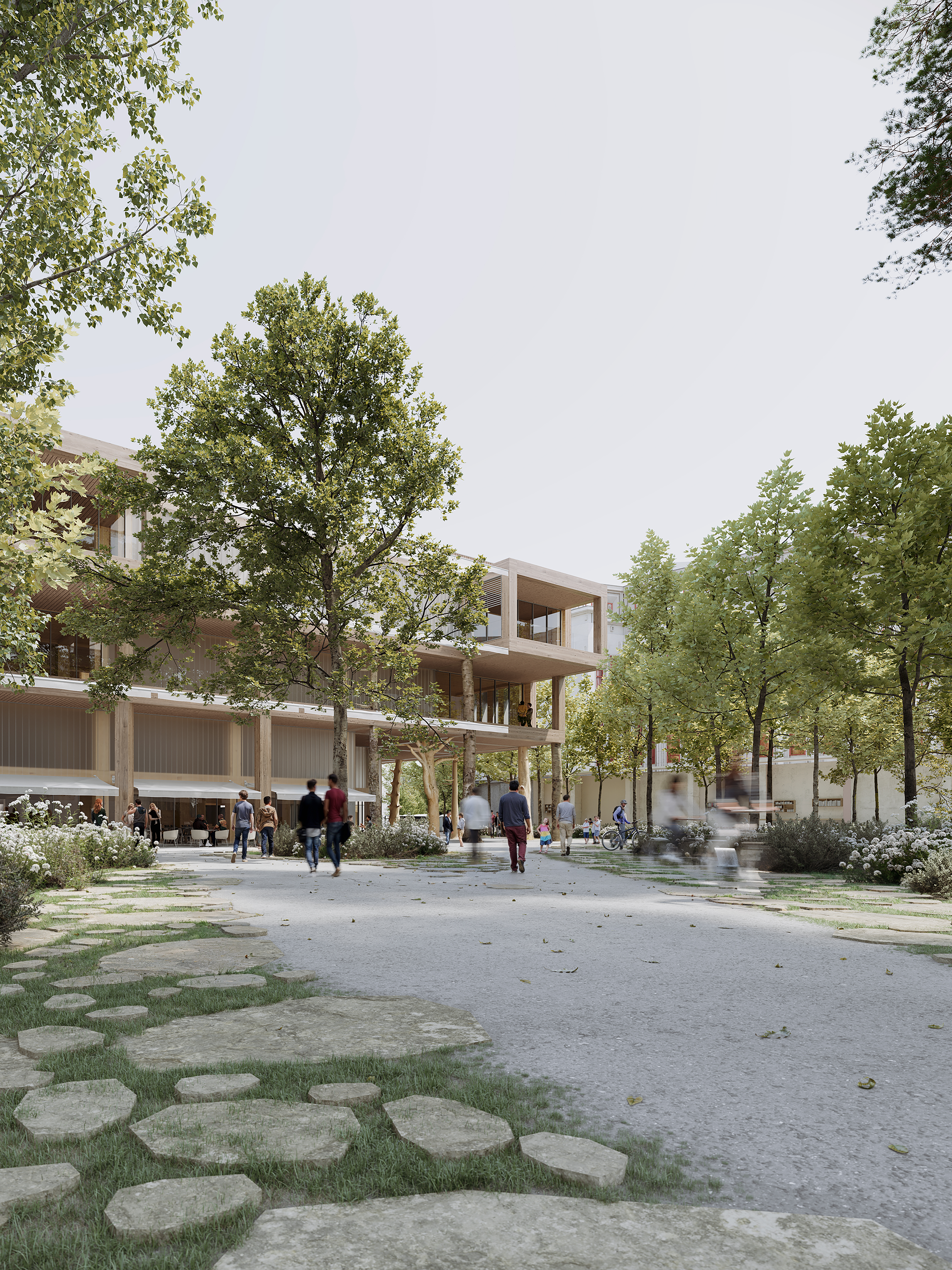 la grande bibliothèque de grenoble Lipsky Rollet architecture et environnement architecte florence lipsky pascal rollet paris france 