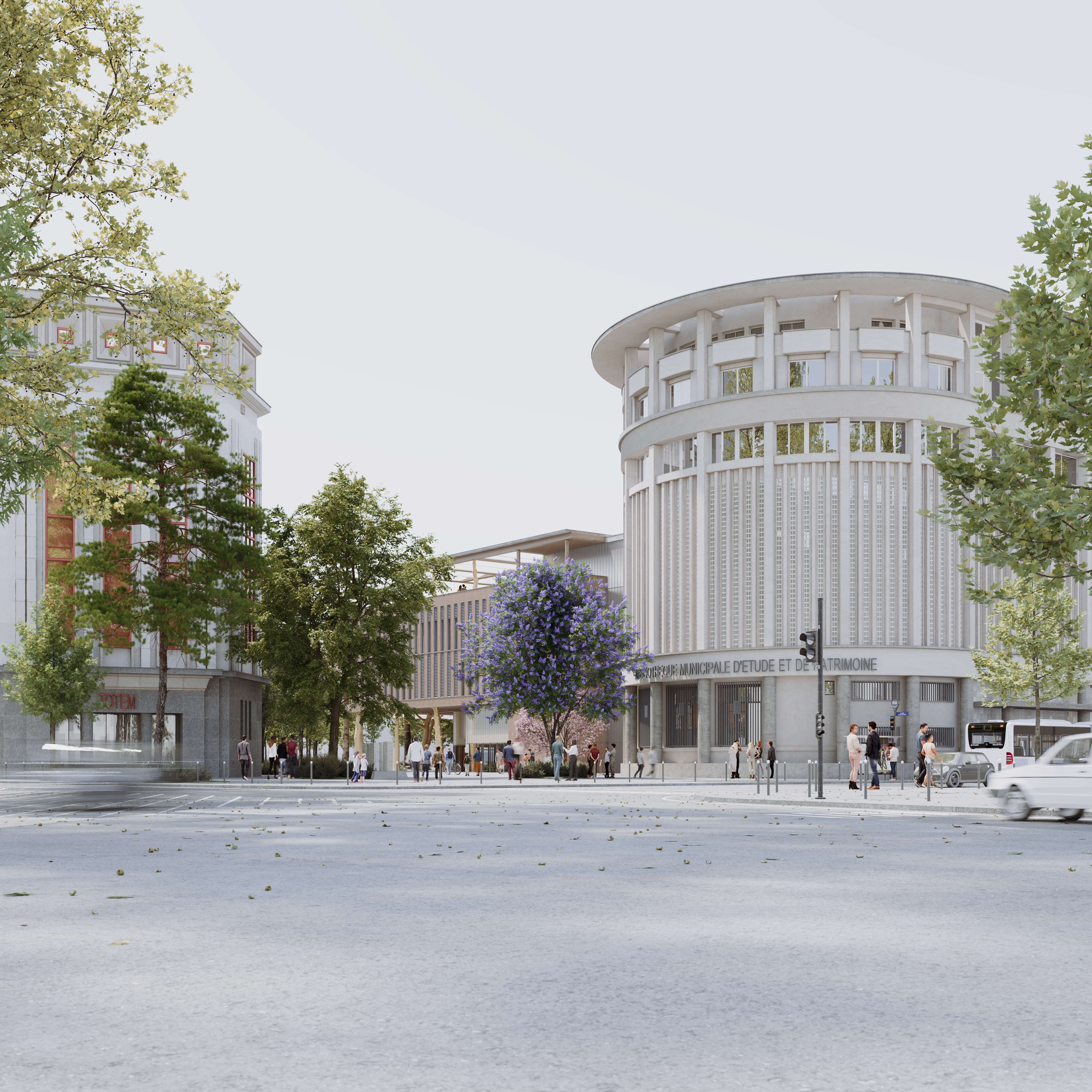 la-grande-bibliotheque-de-grenoble Lipsky Rollet architecture et environnement architecte florence lipsky pascal rollet paris france 