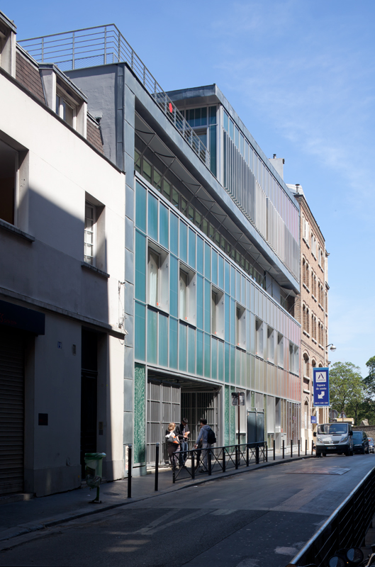 Lycée d’arts appliqués Auguste Renoir Lipsky Rollet architecture et environnement architecte florence lipsky pascal rollet paris france 