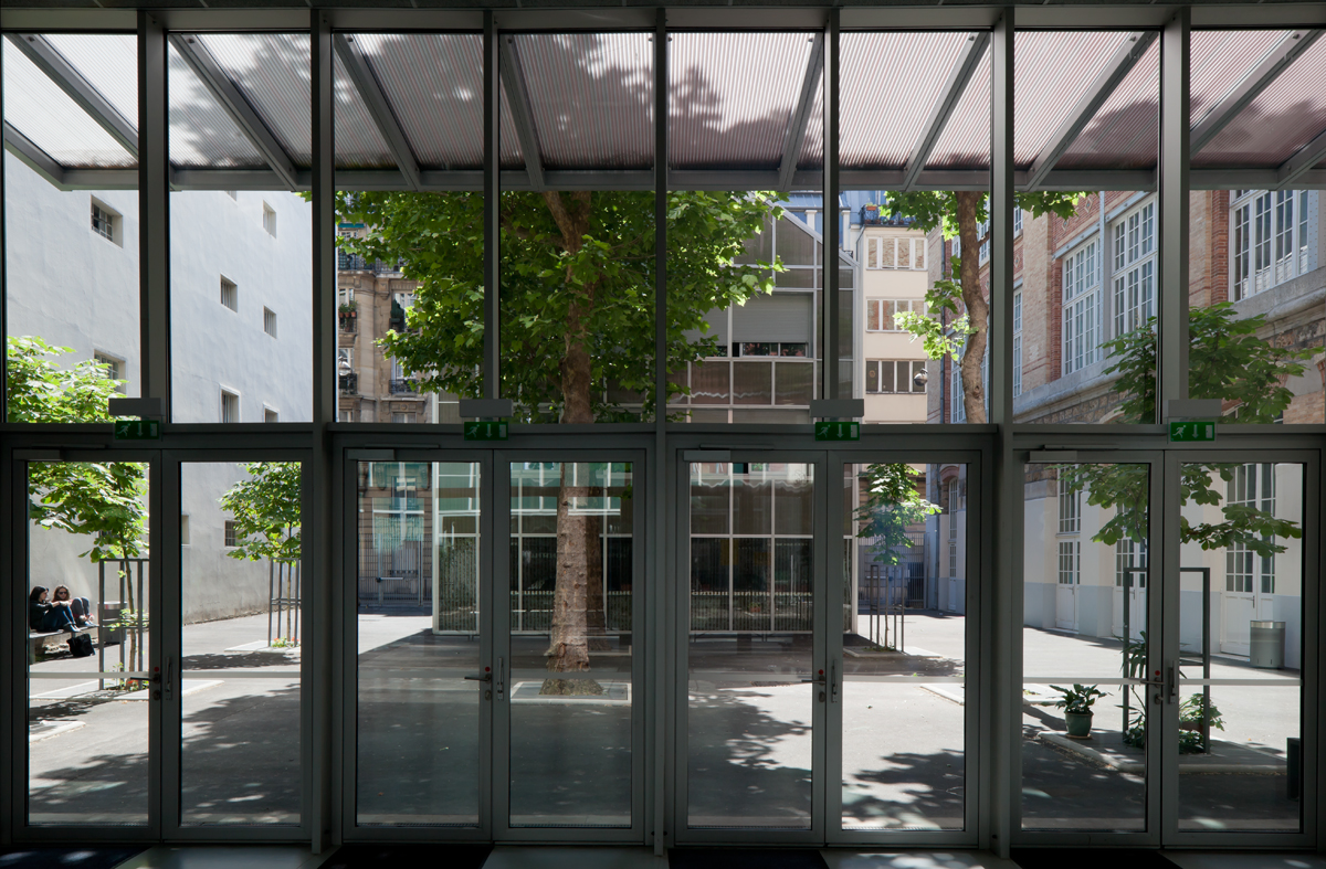 Lycée d’arts appliqués Auguste Renoir Lipsky Rollet architecture et environnement architecte florence lipsky pascal rollet paris france