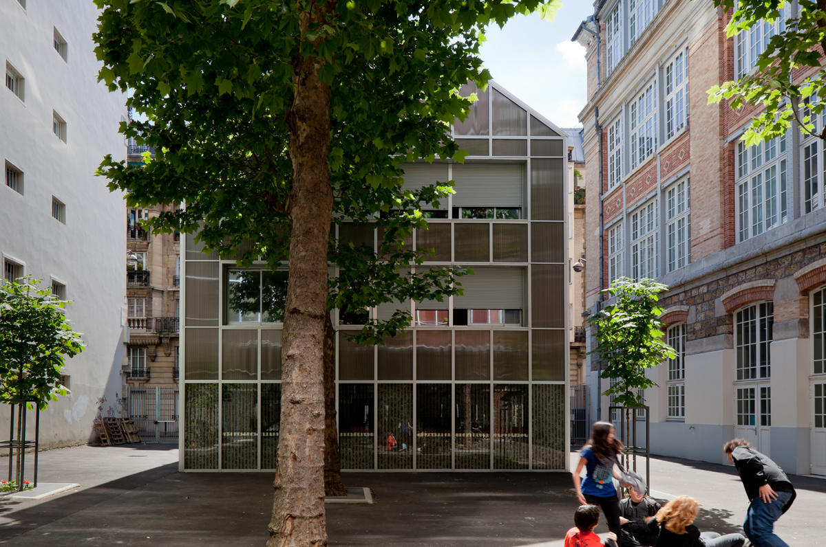 Lycée d’arts appliqués Auguste Renoir Lipsky Rollet architecture et environnement architecte florence lipsky pascal rollet paris france