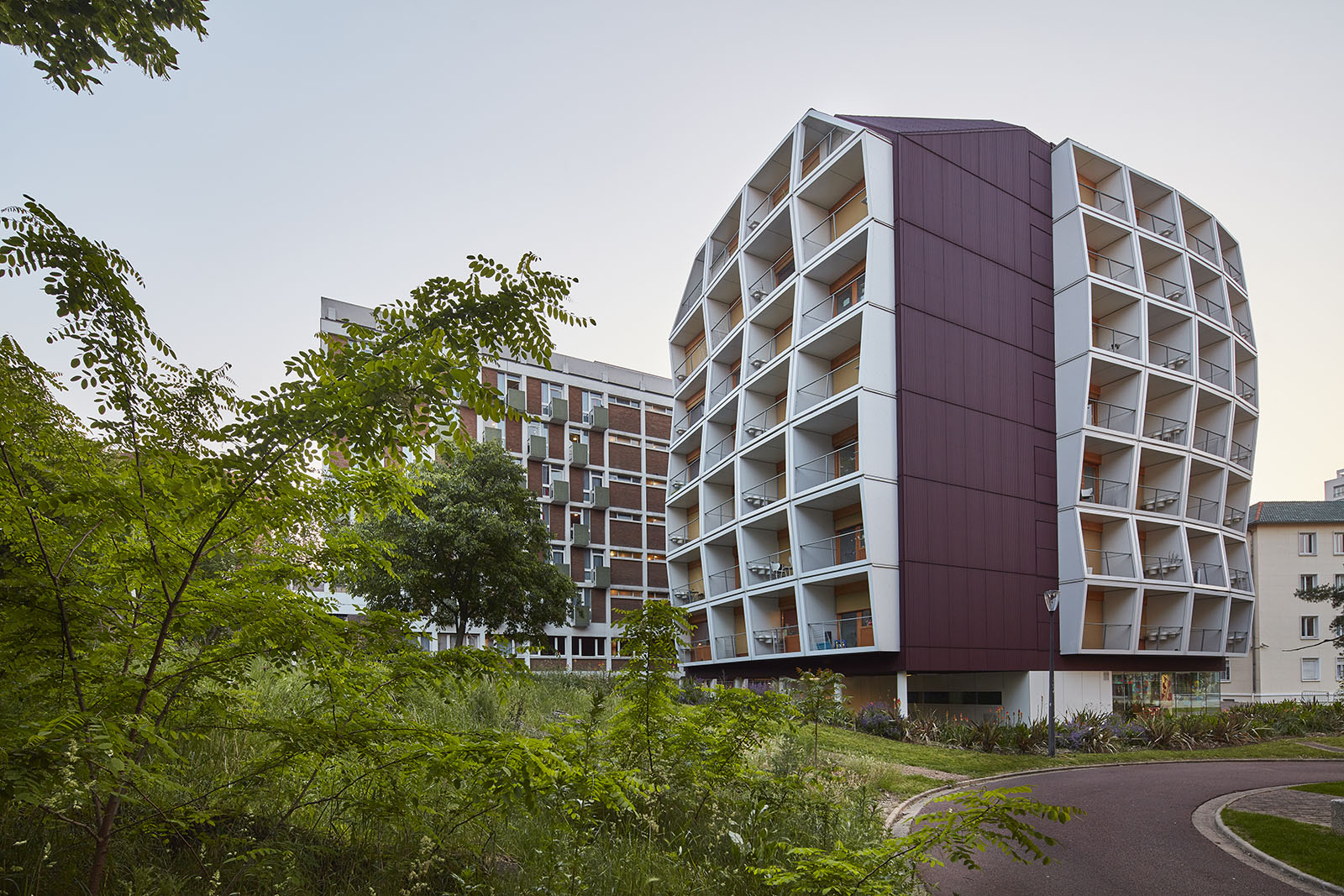 Maison de l'Inde, Cité Universitaire Internationale Lipsky Rollet architecture et environnement architecte florence lipsky pascal rollet paris france
