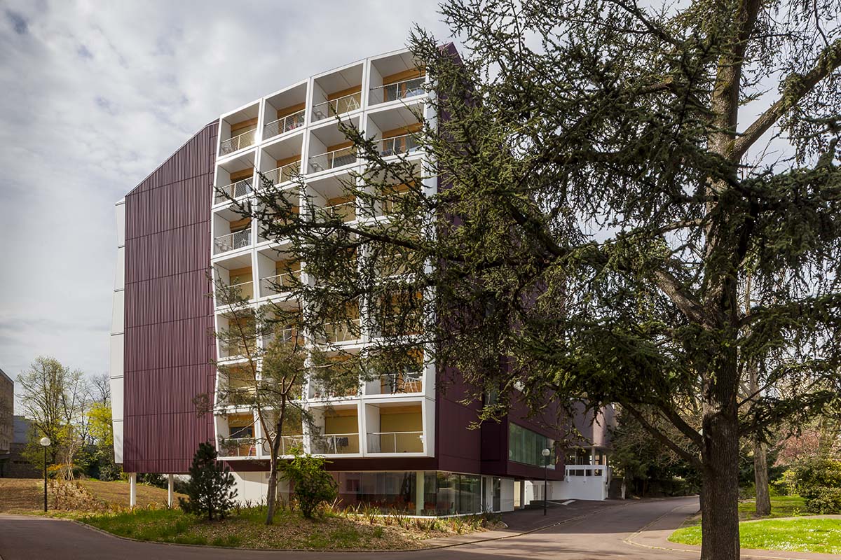 Maison de l'Inde, Cité Universitaire Internationale Lipsky Rollet architecture et environnement architecte florence lipsky pascal rollet paris france 