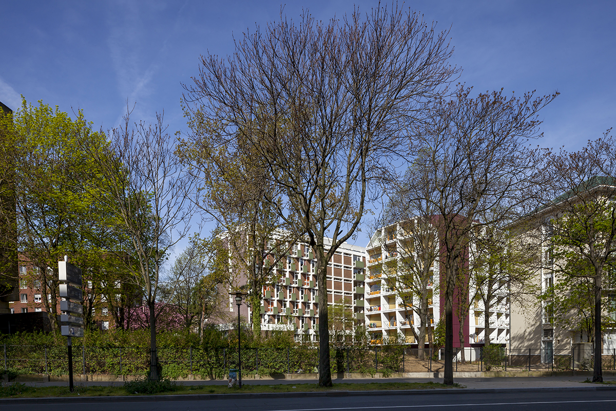 Maison de l'Inde, Cité Universitaire Internationale Lipsky Rollet architecture et environnement architecte florence lipsky pascal rollet paris france 