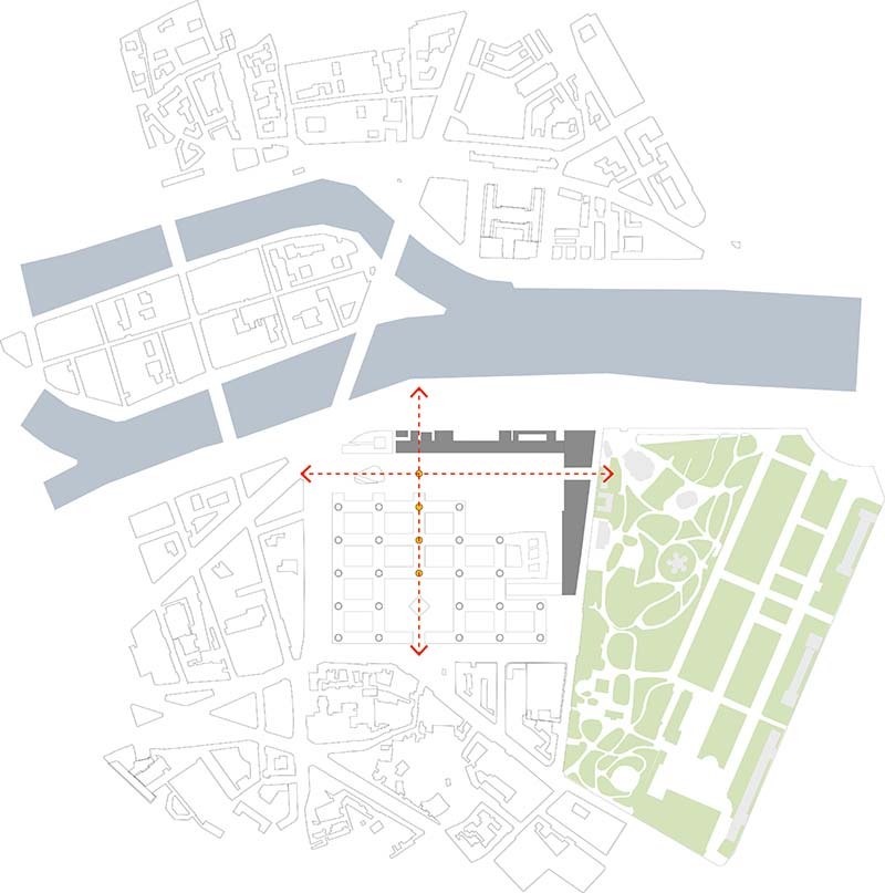 Paris PARC (Pluridisciplinary Applied Research Center), Campus Jussieu Lipsky Rollet architecture et environnement architecte florence lipsky pascal rollet paris france