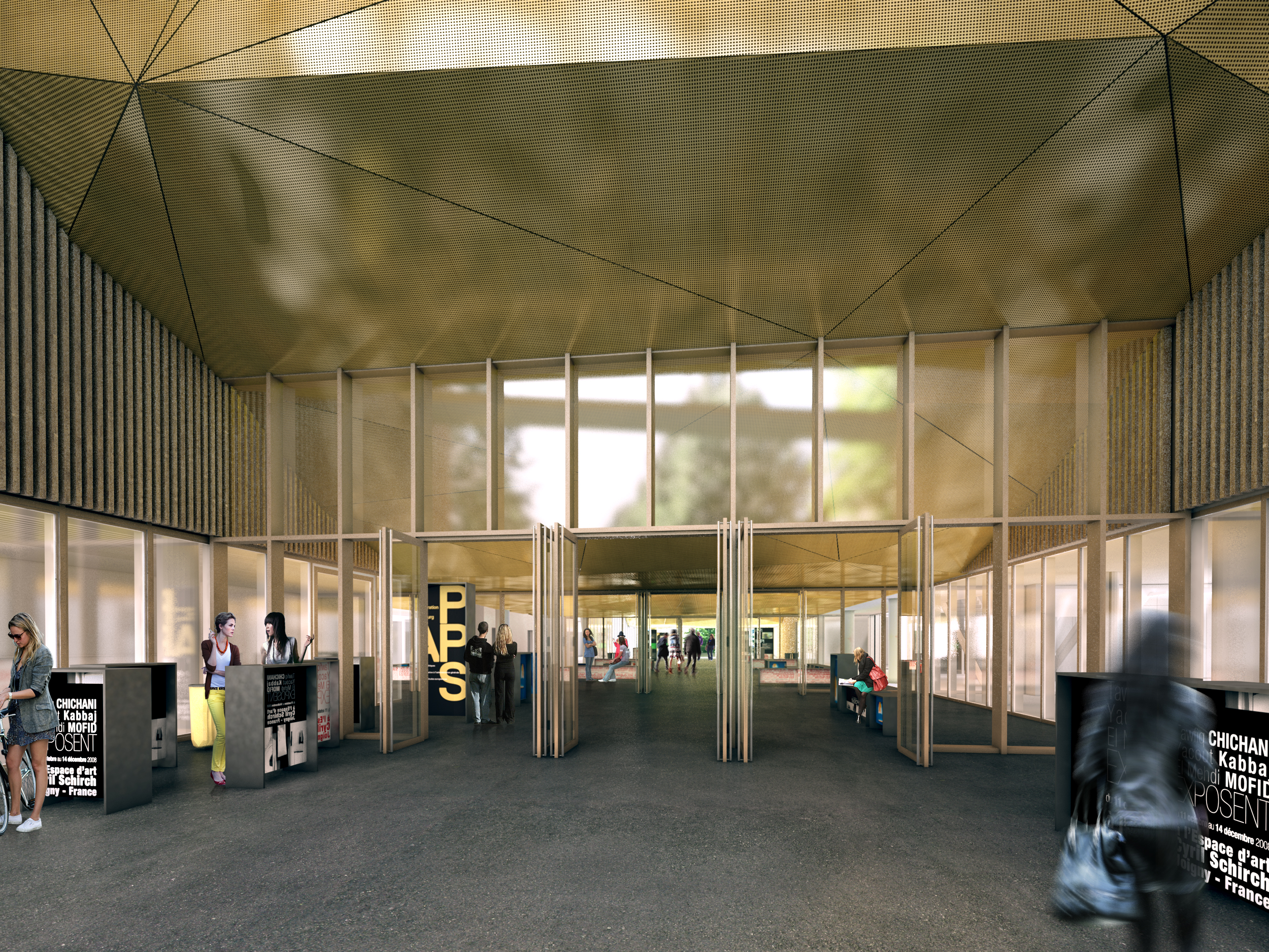 Civil Service and Intellectual Property Center Lipsky Rollet architecture et environnement architecte florence lipsky pascal rollet paris france