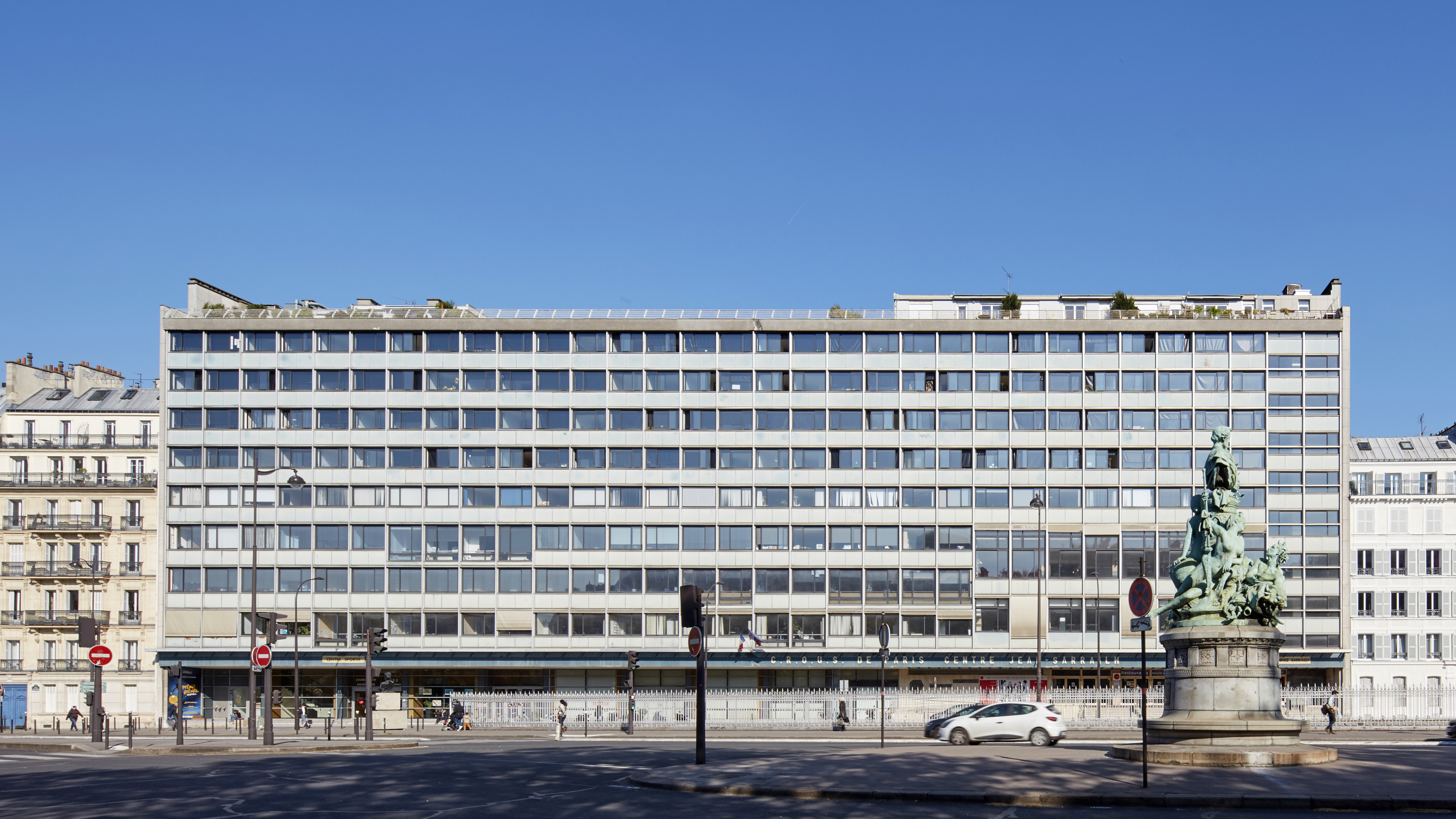 Restructuring the CROUS Jean Sarrailh Center Lipsky Rollet architecture et environnement architecte florence lipsky pascal rollet paris france