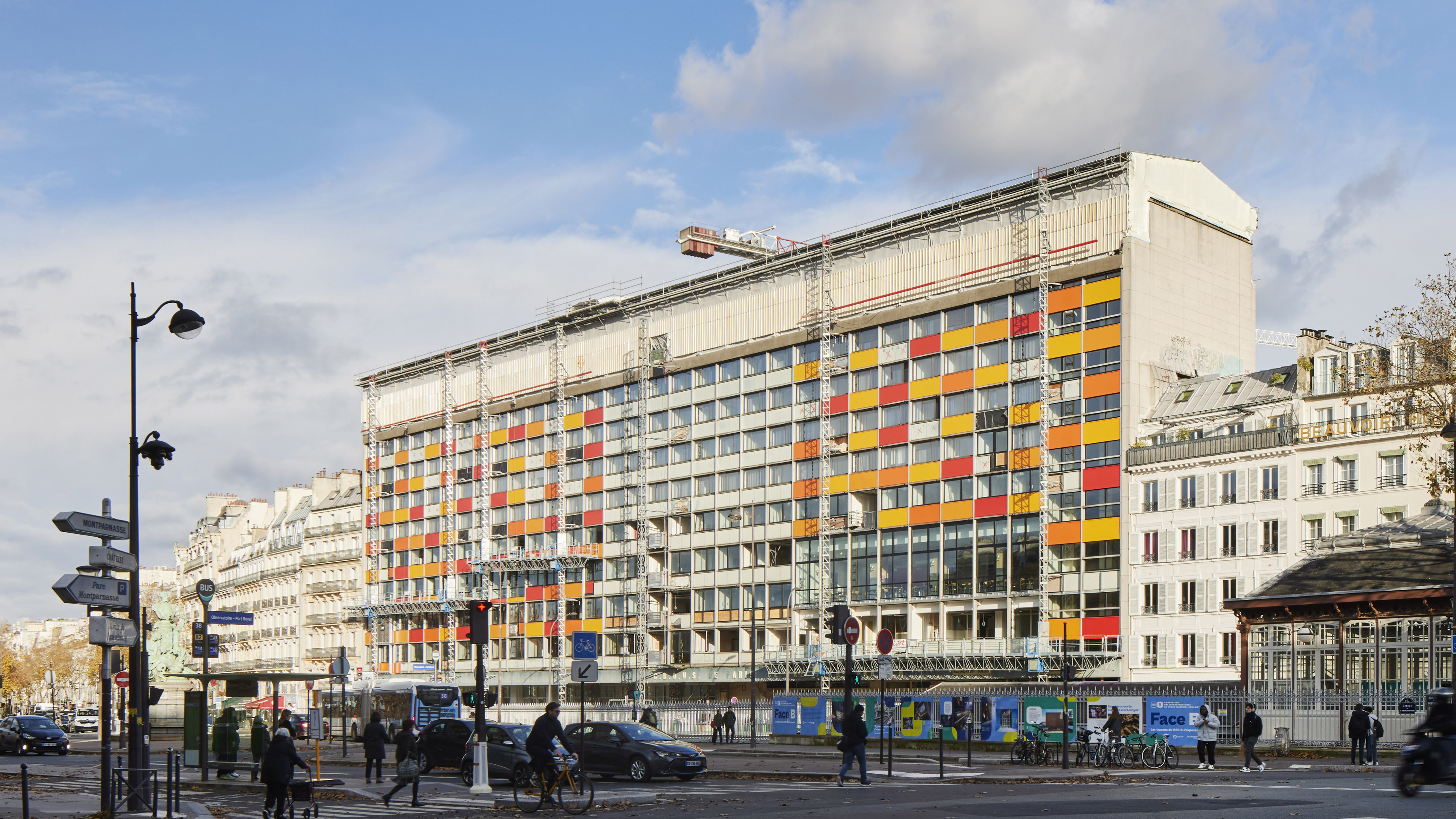 Restructuring the CROUS Jean Sarrailh Center Lipsky Rollet architecture et environnement architecte florence lipsky pascal rollet paris france