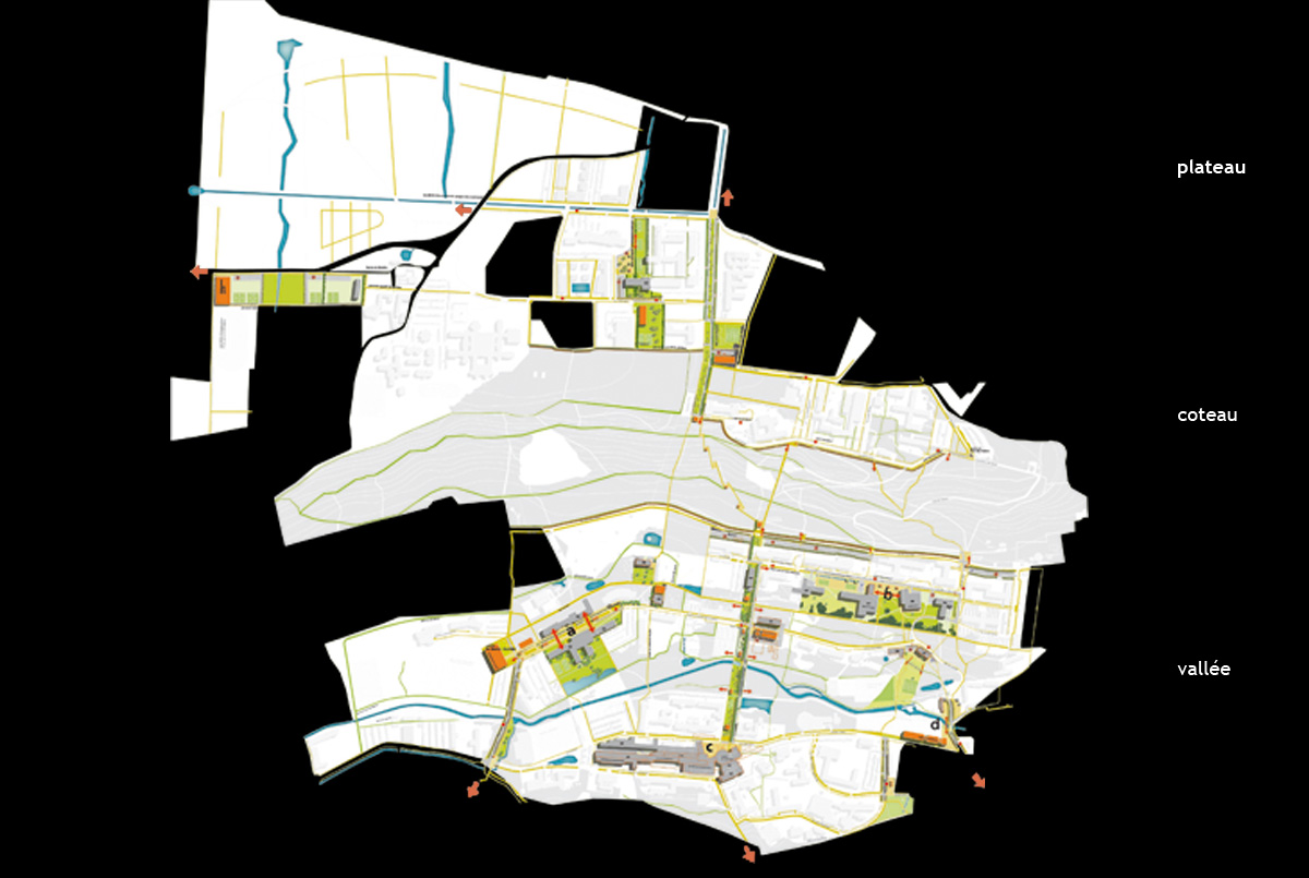 Master Plan of the Science Campus Lipsky Rollet architecture et environnement architecte florence lipsky pascal rollet paris france 