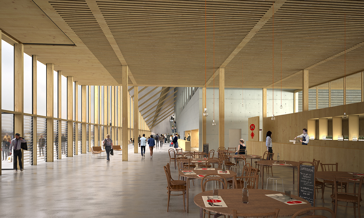 Theatre du Maillon Lipsky Rollet architecture et environnement architecte florence lipsky pascal rollet paris france