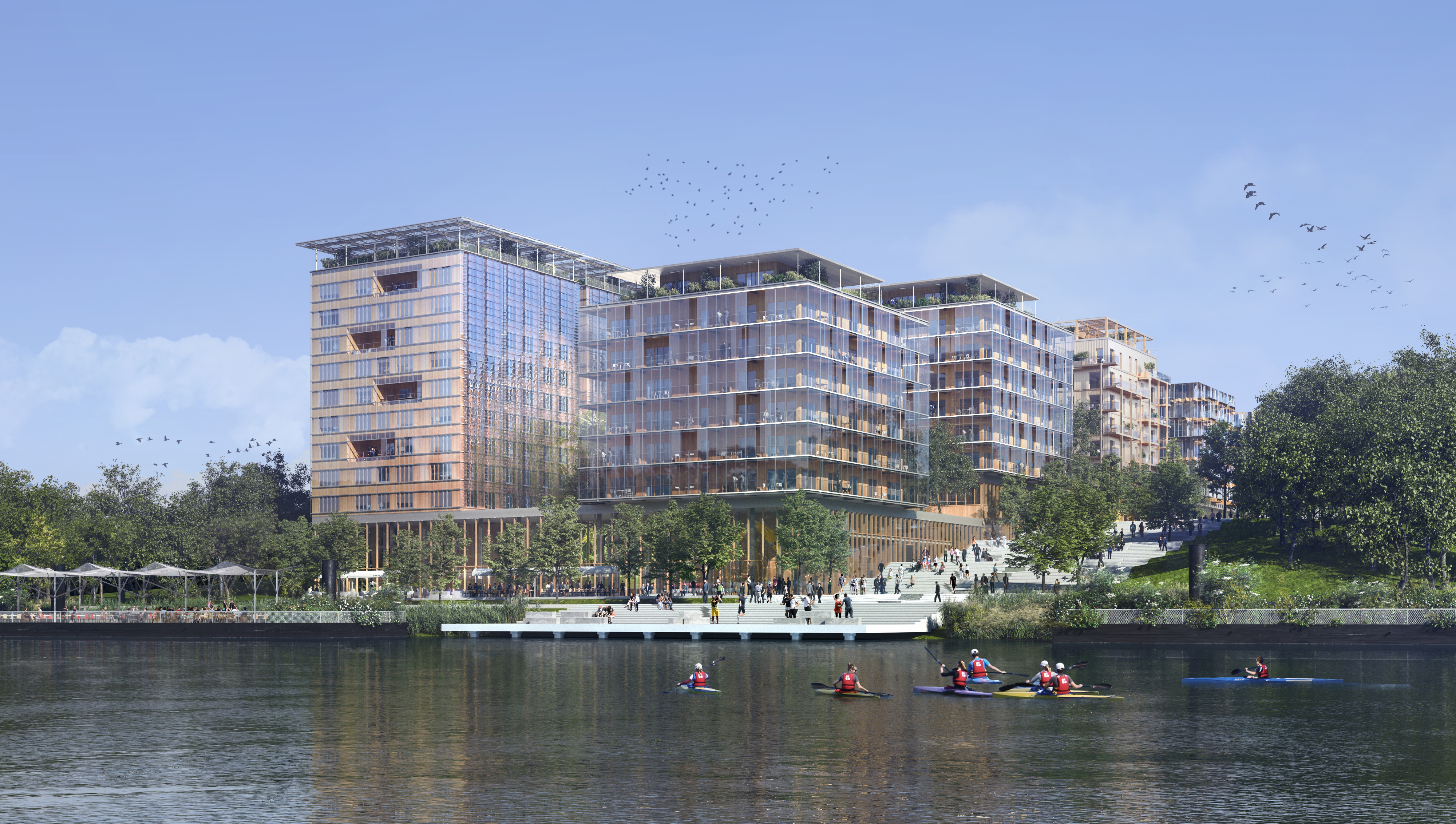 village-olympique-et-paralympique-paris-jo-2024-secteur-d Lipsky Rollet architecture et environnement architecte florence lipsky pascal rollet paris france